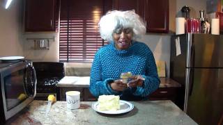 Paula Deen Makes Butter Pie Y'all ...  by GloZell