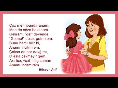 ANAMI İNCİTMİRƏM (1-ci sinif Azərbaycan dili)