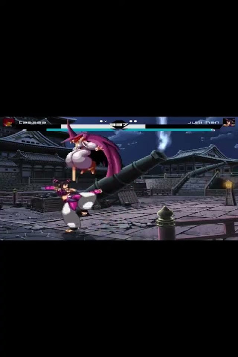 Tabasa (Red Earth) vs Juri Han - Mugen Street Fighter (#055) #shorts