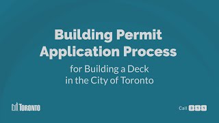 Building Permit Application Process for Building a Deck in the City of Toronto screenshot 5