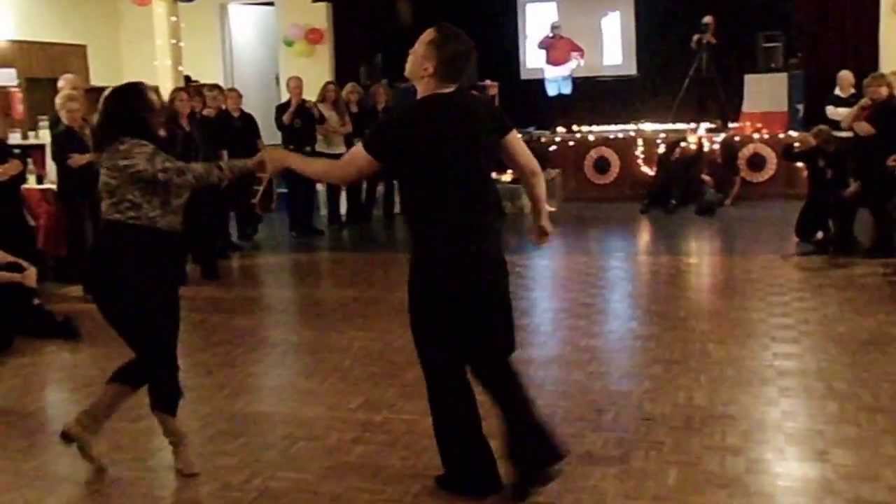 Show Einlage Roy Verdonk und seine Tänzerin West Coast Swing YouTube