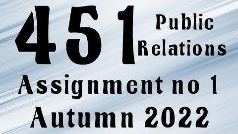 AIOU Code 451 Solved Assignment No.1 Autumn 2022 #aiou #aiousolveassignments