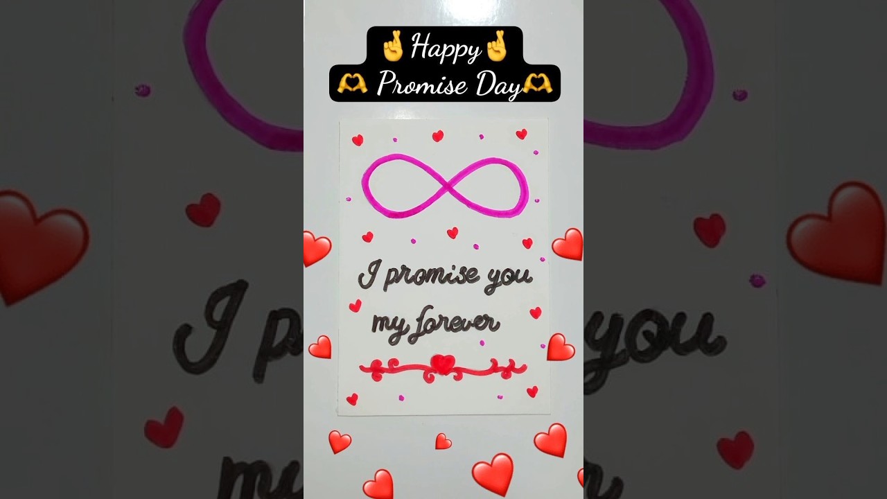 Promise Day card 