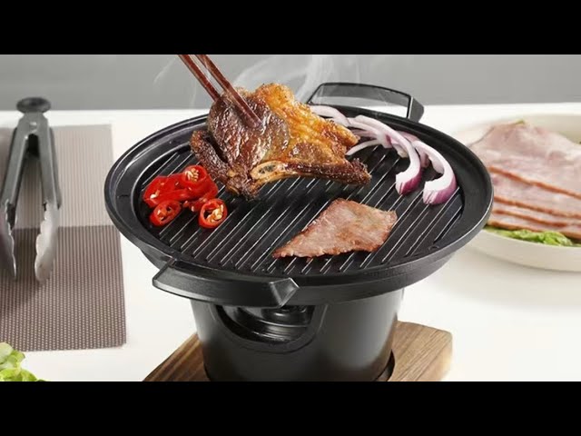 Charcoal Grill Japanese Cast Iron Grill Portable Charcoal - Temu