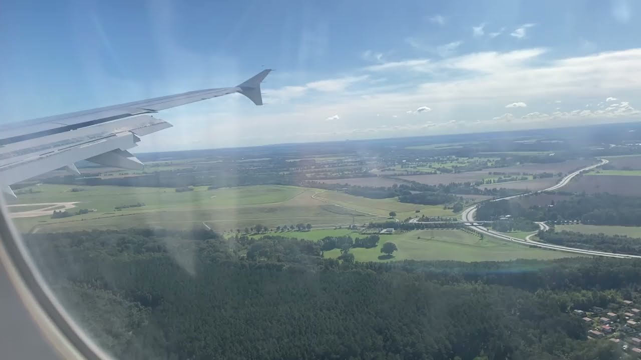 Amazing Landing at Berlin Brandenburg Airport (BER) | Final Approach, Runway Touchdown & Taxi