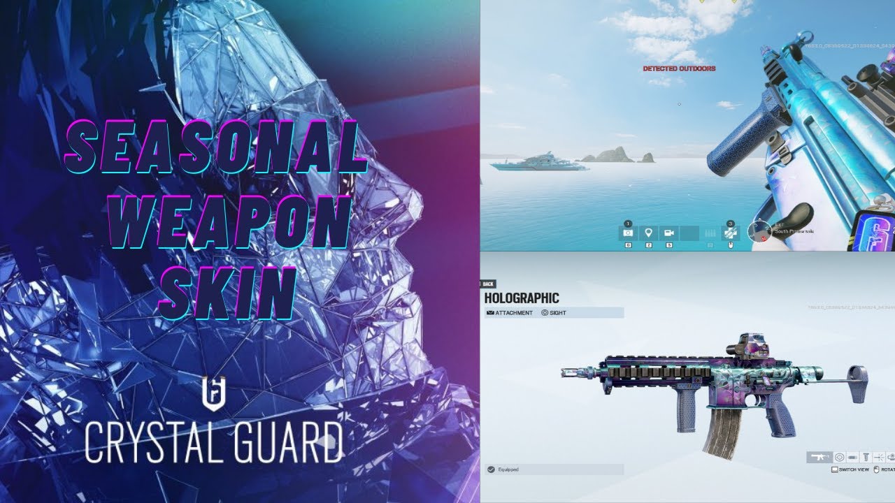 Crystal skins. Y6s3: Crystal Guard. Crystal Guard. Скин Кристалл. Sleek Lethality attachment Skin y7s1.