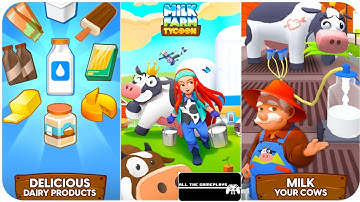 Milk Farm Tycoon (ATG) Android, iOS Gameplay