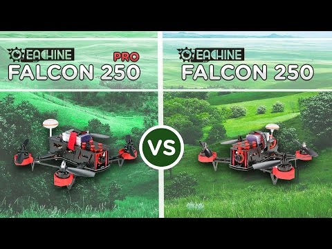 Eachine Falcon Pro vs Eachine Falcon 250 | Beginner Drone Racer