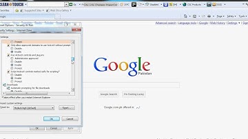 Disable Javascript in Internet Explorer