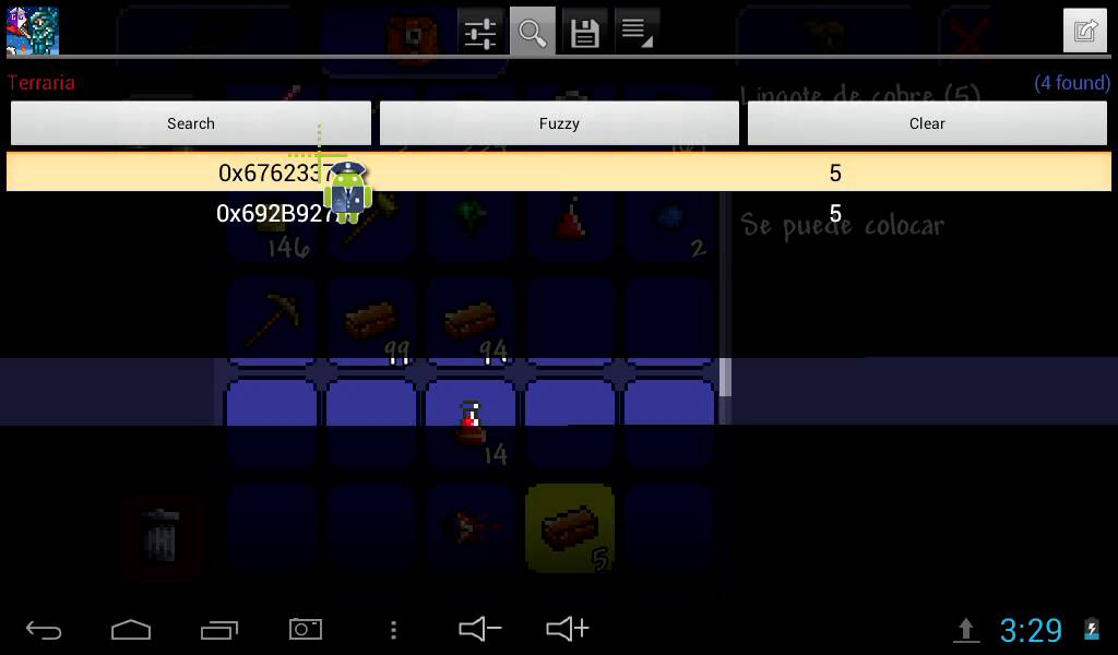 Hack items de terraria android game guardián root YouTube