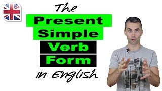 Present Simple Verb Form in English  English Verb Tenses