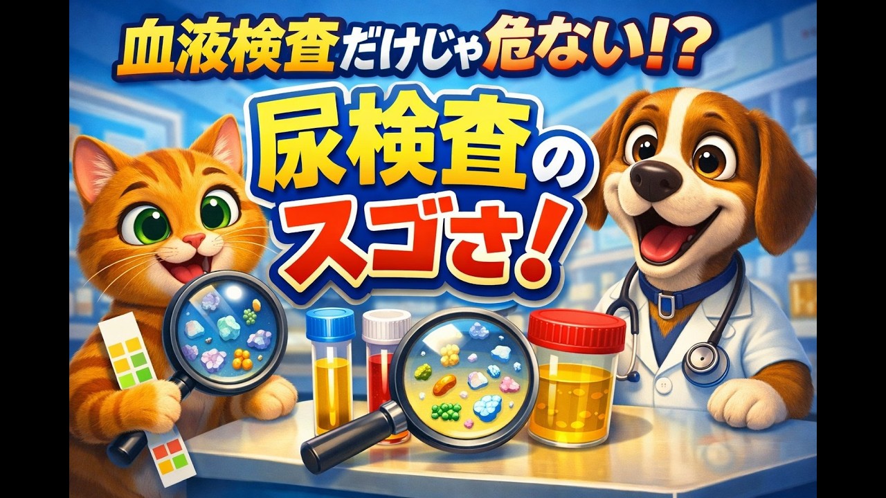 血液検査だけじゃ危ない！？尿検査の凄さ