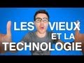 Cyprien  les vieux et la technologie