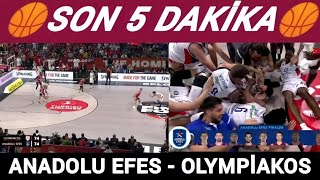 Efes Finalde 🔥🏀🏆👏 | Anadolu Efes - Olympiakos Euroleague Yarı Final Maçı