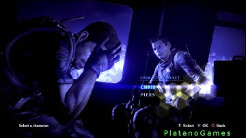 Resident Evil 6 - Biohazard 6 - Character Selection In-Game Models - Demo - HD