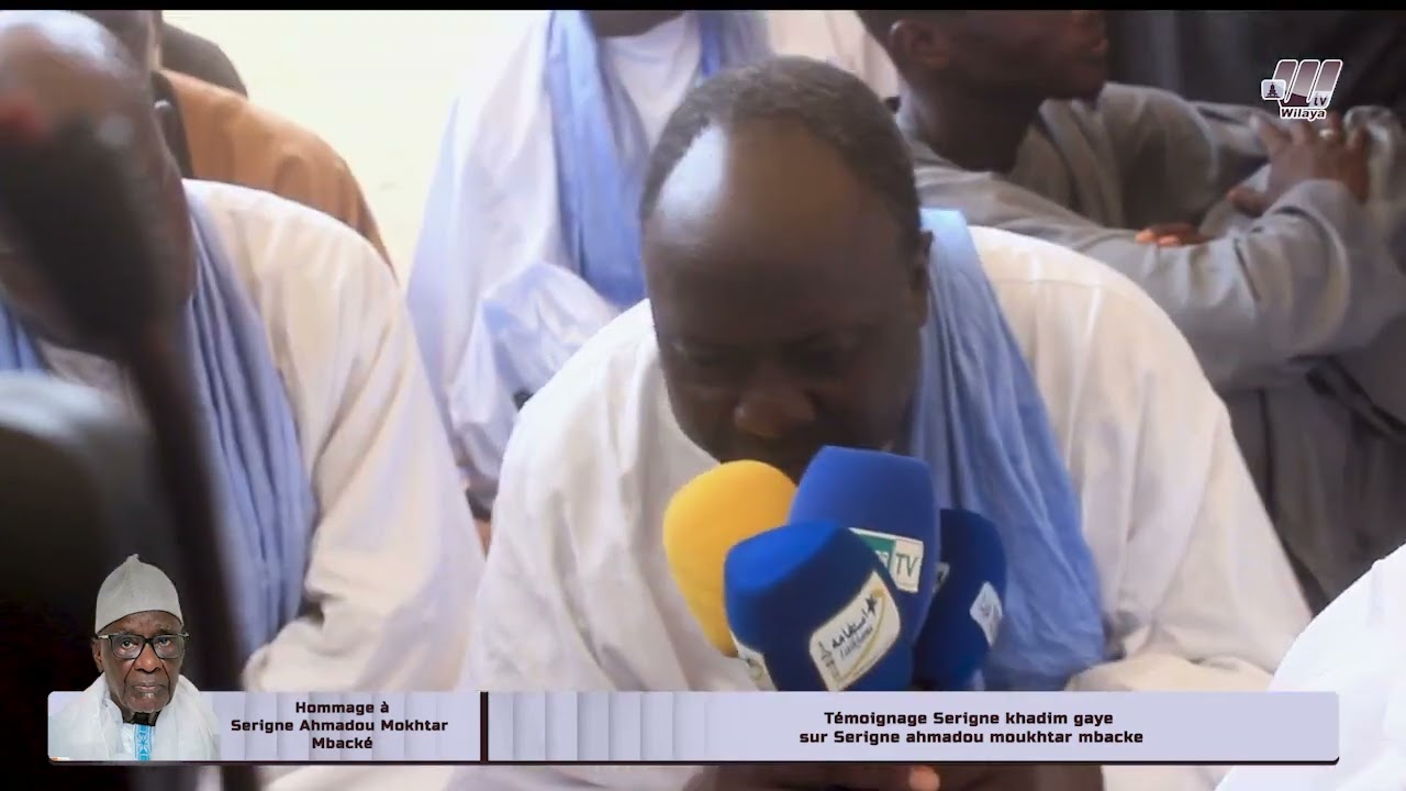 Témoignage Serigne Khadim Gaye sur Serigne Ahmadou Mokhtar Mbacké