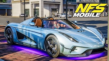 NFS Mobile New Update | Koenigsegg Regera Gameplay | Racing Game | Android iOS