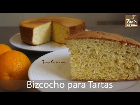 Bizcocho perfecto para tartas (garantizado que sale enorme) | Bizcocho de yogurt