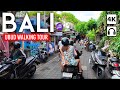 Bali indonsie  visite  pied du centreville dubud 4k