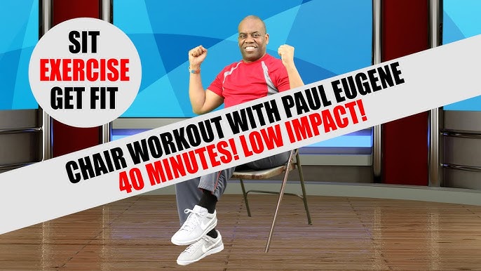 Easy Chair Fitness Workout 4 Seniors, Baby Boomers, People with