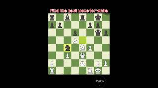 Chess puzzle 🧩 white to move
