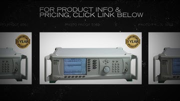 Anritsu MG3694B 40GHz RF Microwave Signal Generator w/ Opts