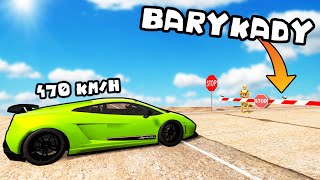 ❄️ ARMIA SUPERAUT KONTRA BLOKADY DROGOWE | BeamNG Drive |