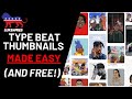 How To Make Professional Beat Cover Art In 5 Minutes FOR FREE | Type Beat Thumbnail Tutorial (2020)