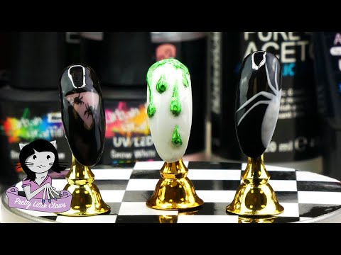 🕷️👻Easy Salon Speed Nails - Halloween Edition!👻 🕷️