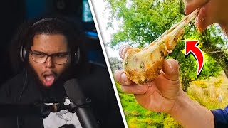 GRIZZY REACTS TO OUTDOOR COOKING VIDEOS!
