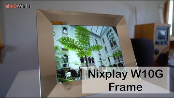 Nixplay W10G 2K 9.7-Inch Smart Photo Frame Silver - Unboxing & Image Quality