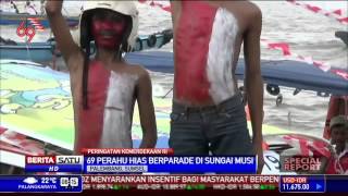 Download lagu Parade Perahu Meriahkan HUT RI di Palembang