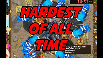 WORLD RECORD SPEED RUN HARDEST MAP - TAR PITS IMPOPPABLE!