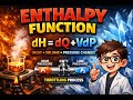 enthalpy | Why Throttling Happens at Constant Enthalpy (Full Derivation)| Belief physics