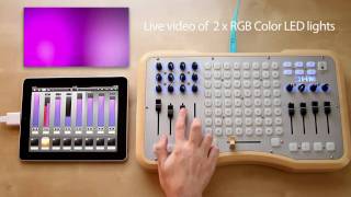 Luminair for iPad - USB MIDI controlling DMX