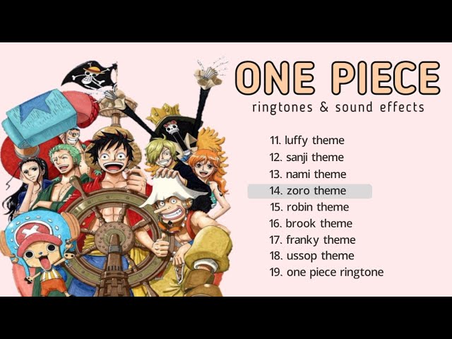 One Piece Ringtones u0026 Sound Effects class=