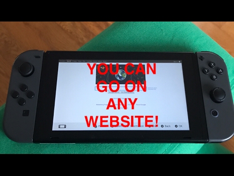 to go the Internet Browser on the Switch [OLD] - YouTube