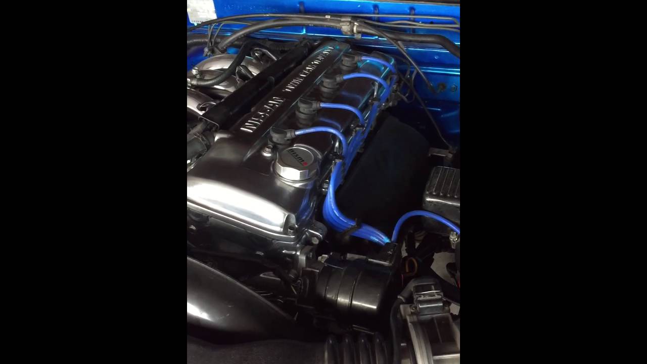 KA24de running after oil pump replacement. YouTube