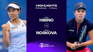 Nao Hibino vs. Linda Noskova | 2023 Prague Final | WTA Match Highlights