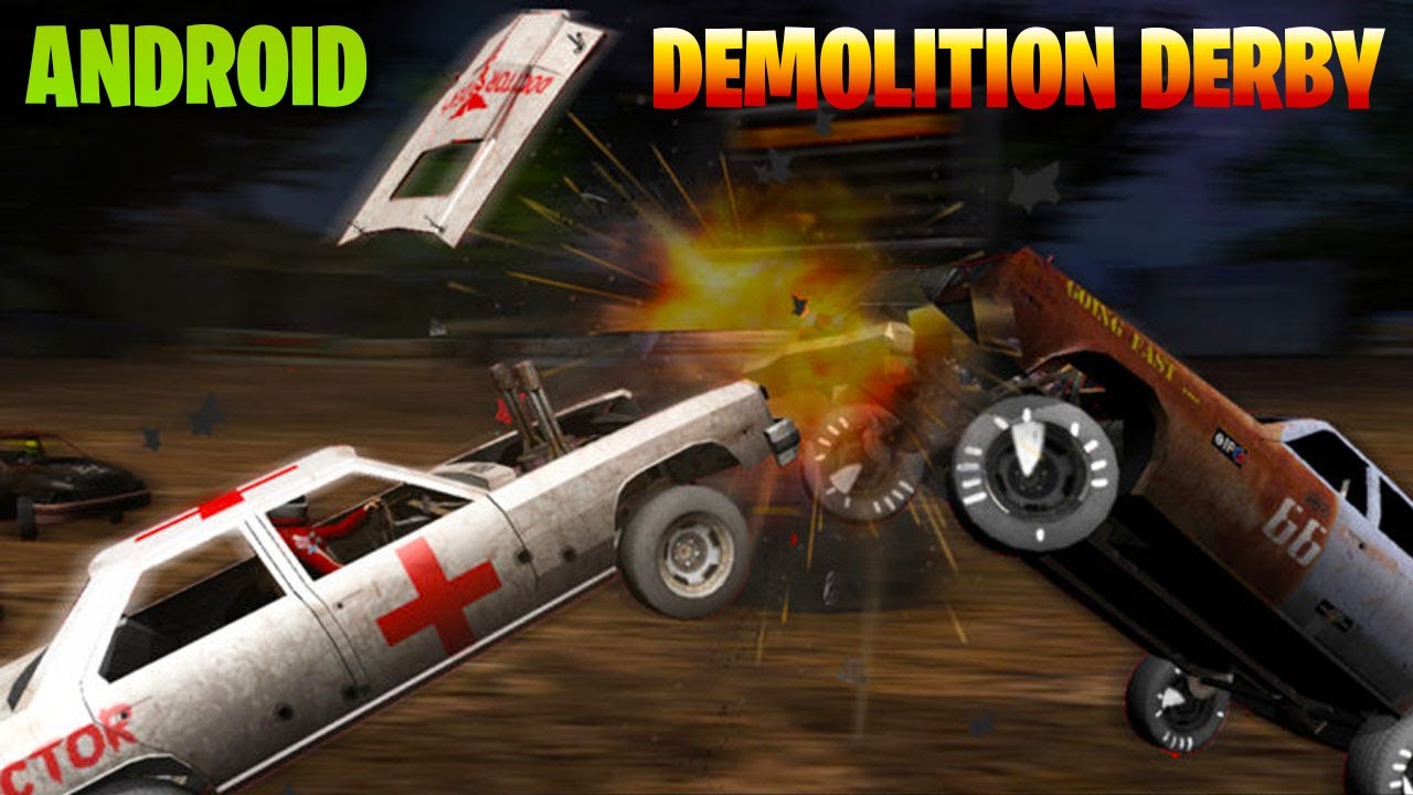 Jogo de Corrida e Destruição de Carros para Android | Demolition Derby ...