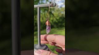 Chip Amethyst Hawaiian Pendant