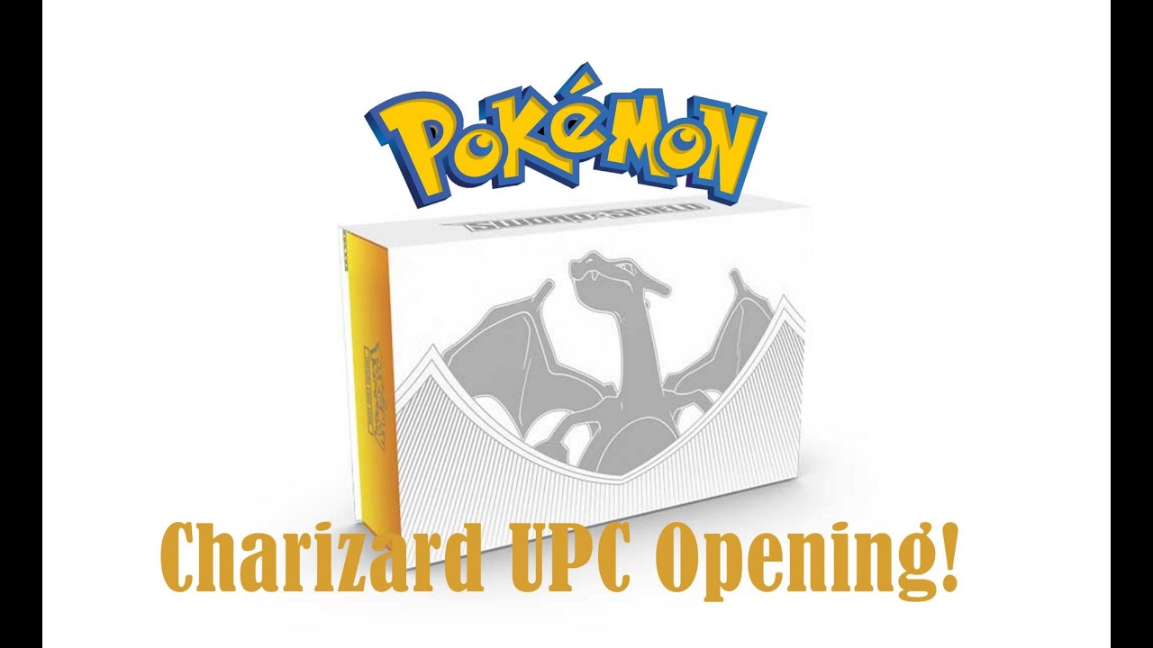 Pokemon Charizard UPC opening! Plus giveaway info! - YouTube