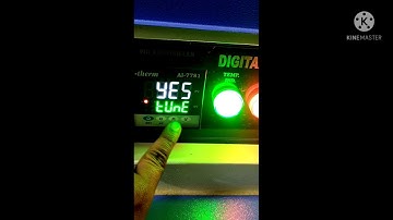 microprocessor oven with  i-therm controller #setting#tunning