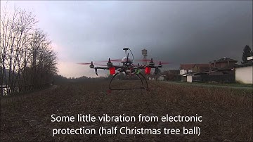 Arducopter geo fence and flip test -Perfect GPS in a very cloudy day-