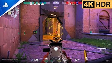 (PS5) VALORANT Console Closed Beta is Amazing!!! | 4K 60 FPS HDR