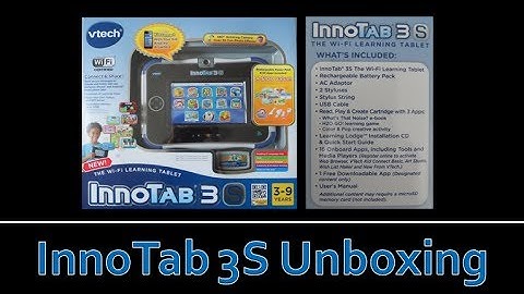 Vtech InnoTab 3S Unboxing