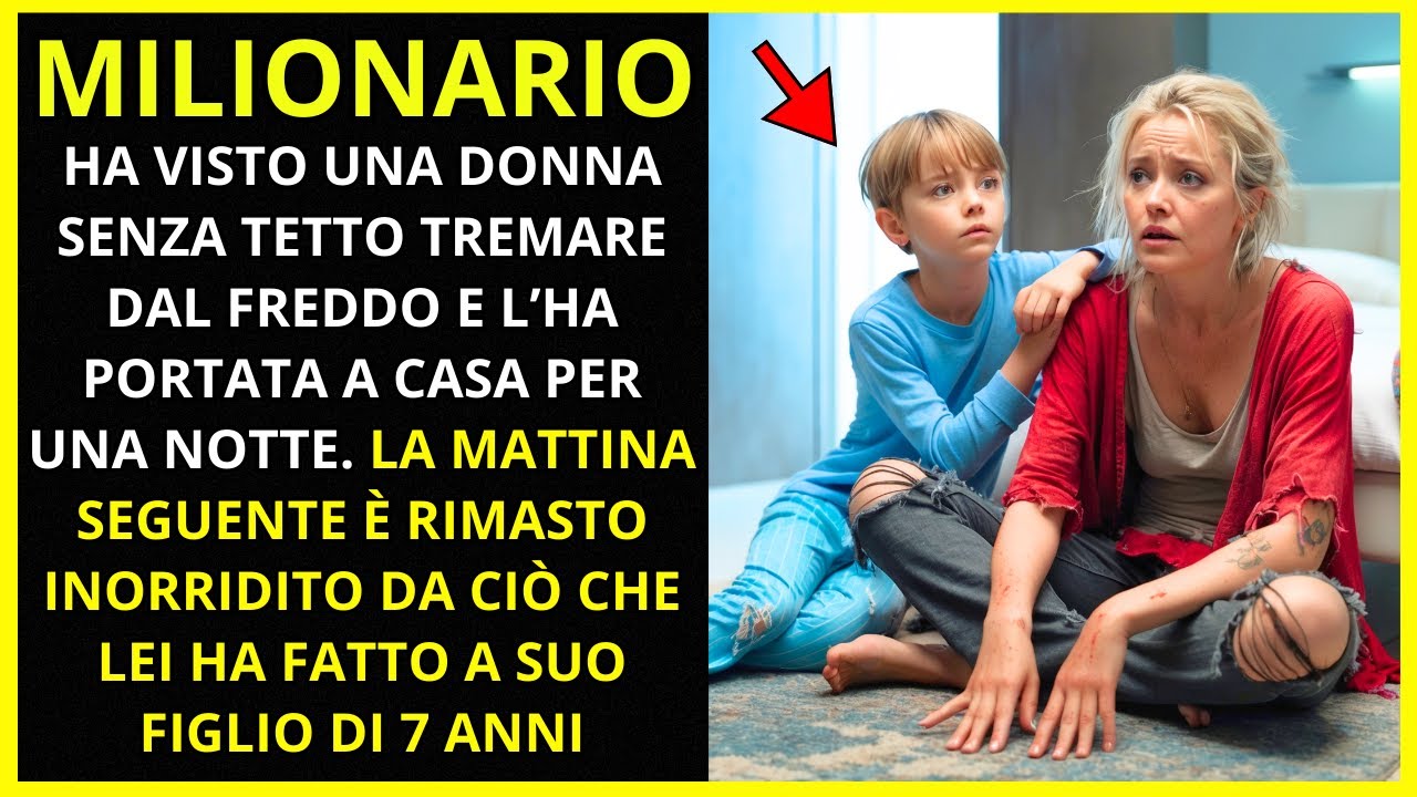 🔴UN MILIONARIO HA ACCOLTO UNA SENZATETTO INFREDDOLITA E, LA MATTINA ...