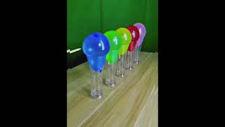 Balloon blast with arrow experiment।