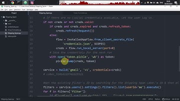 Update Gmail Filters from Telegram Bot using Python [Tutorial 1/2]