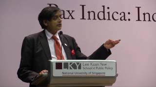 [Lecture] Shashi Tharoor: Pax Indica - India in the World of the 21st Century